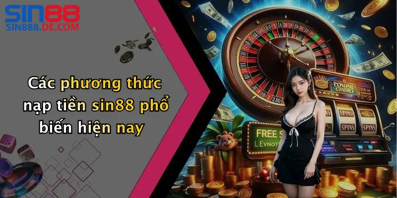 Nạp Tiền Sin88: Cách Nạp Tiền Đơn Giản Cho Người Mới 2 Các phương thức nạp tiền sin88 phổ biến hiện nay
