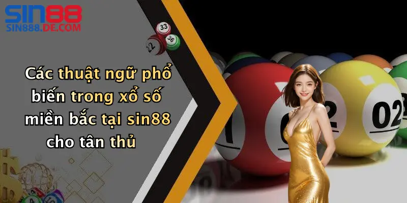 Các thuật ngữ phổ biến trong xổ số miền bắc tại sin88 cho tân thủ
