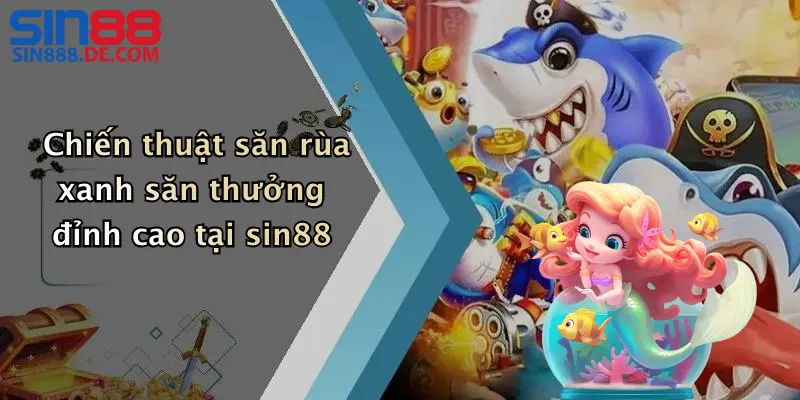 Chiến thuật săn rùa xanh săn thưởng đỉnh cao tại sin88