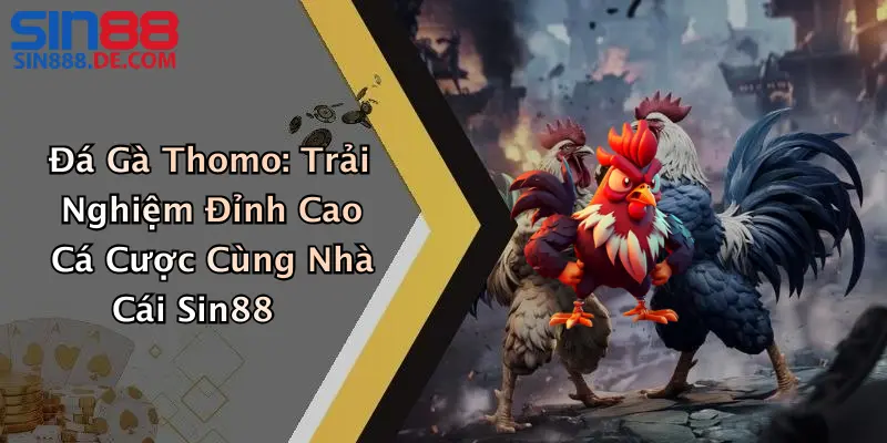 Đá Gà Thomo: Trải Nghiệm Đỉnh Cao Cá Cược Cùng Nhà Cái Sin88 1 Đá Gà Thomo: Trải Nghiệm Đỉnh Cao Cá Cược Cùng Nhà Cái Sin88