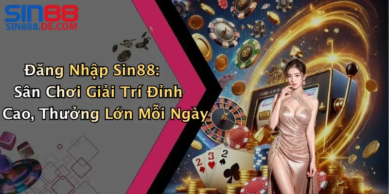 Đăng Nhập Sin88: Hướng Dẫn Đăng Nhập Nhanh Nhất 1 Đăng Nhập Sin88: Sân Chơi Giải Trí Đỉnh Cao, Thưởng Lớn Mỗi Ngày