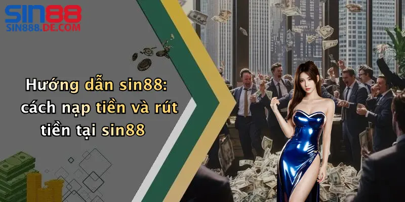 Hướng dẫn sin88: cách nạp tiền và rút tiền tại sin88