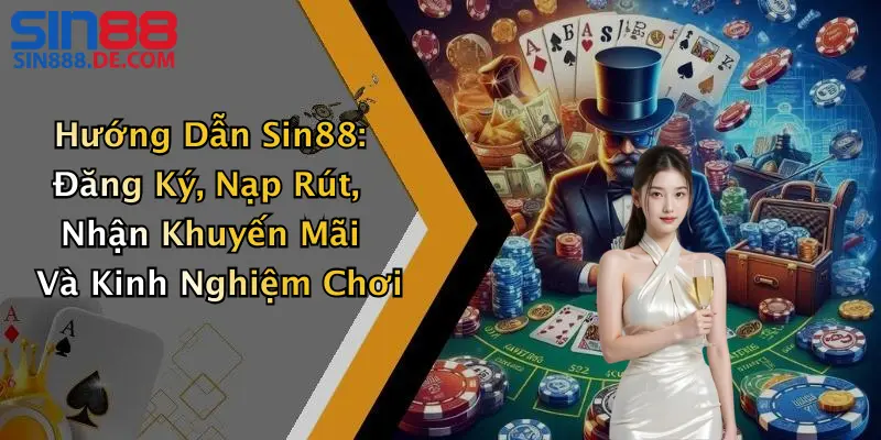 Hướng Dẫn Sin88: Đăng Ký, Nạp Rút, Nhận Khuyến Mãi Và Kinh Nghiệm Chơi