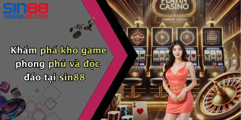 Giới Thiệu 2 Khám phá kho game phong phú và độc đáo tại sin88