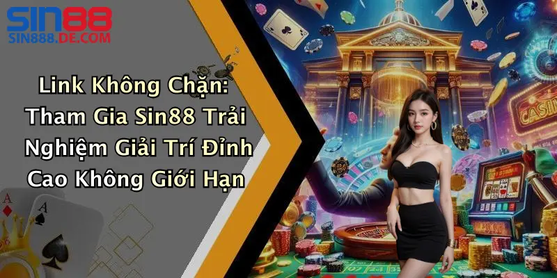 Link Không Chặn: Link Truy Cập Sin88 An Toàn, Ổn Định 1 Link Không Chặn: Tham Gia Sin88 Trải Nghiệm Giải Trí Đỉnh Cao Không Giới Hạn
