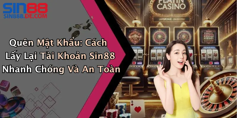 Quên Mật Khẩu: Cách Lấy Lại Tài Khoản Sin88 Nhanh Chóng Và An Toàn